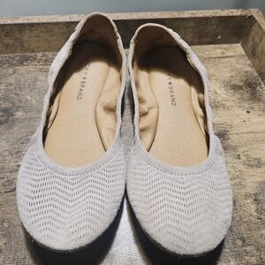 Lucky Brand ballet flat womens size 9 tan/beige